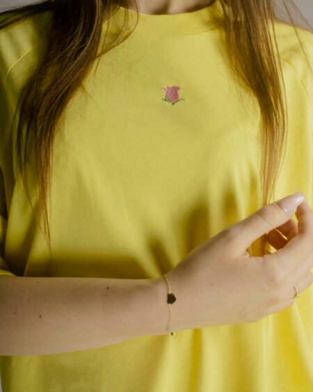 Trendafil-qendisje T-shirt Women