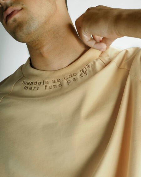 Mendoja se cdo gje, merr fund pa ty Oversize T-shirt male OVERSIZE